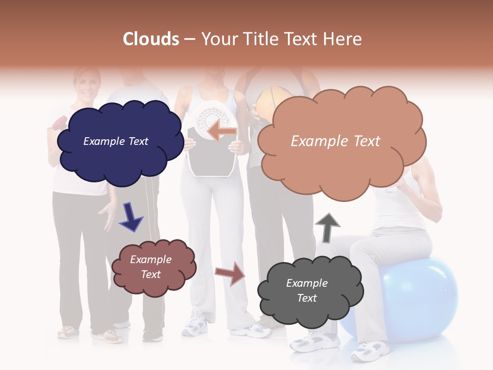 Sportive Shape Isolate PowerPoint Template