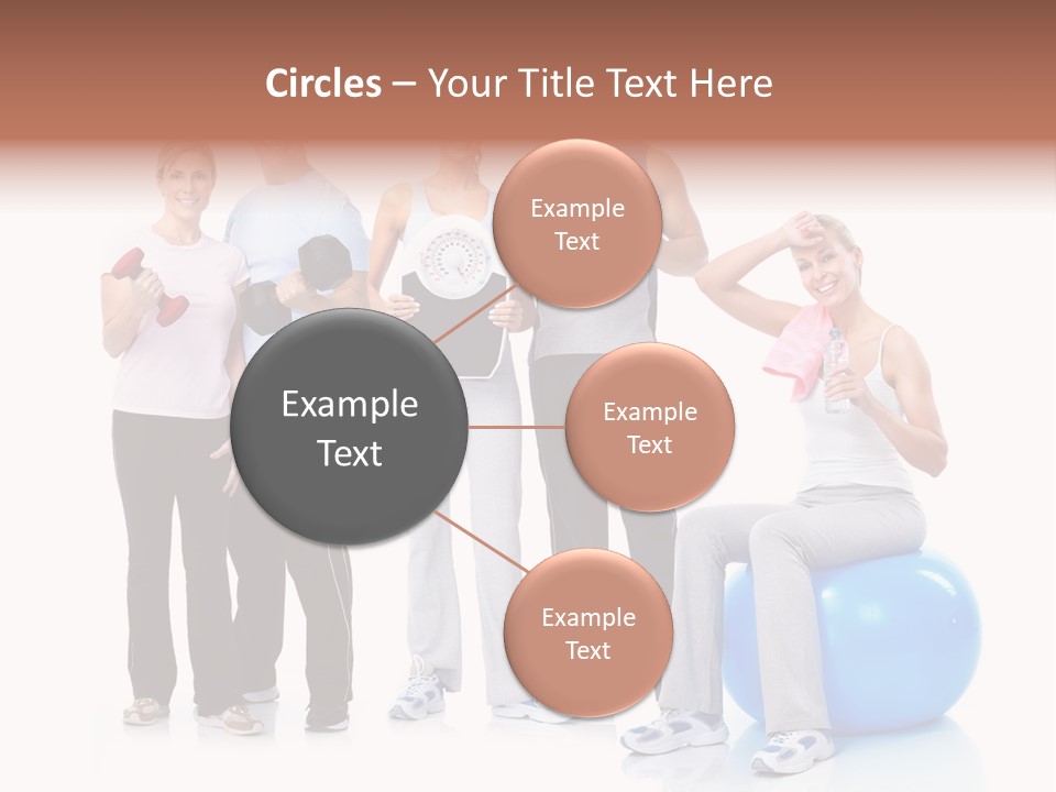 Sportive Shape Isolate PowerPoint Template