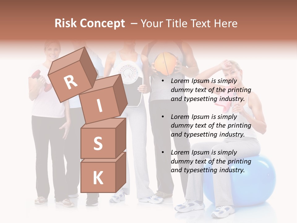 Sportive Shape Isolate PowerPoint Template