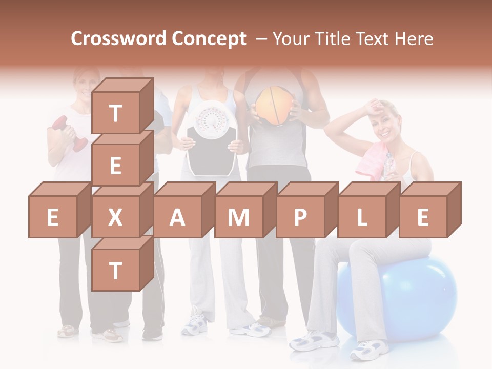 Sportive Shape Isolate PowerPoint Template