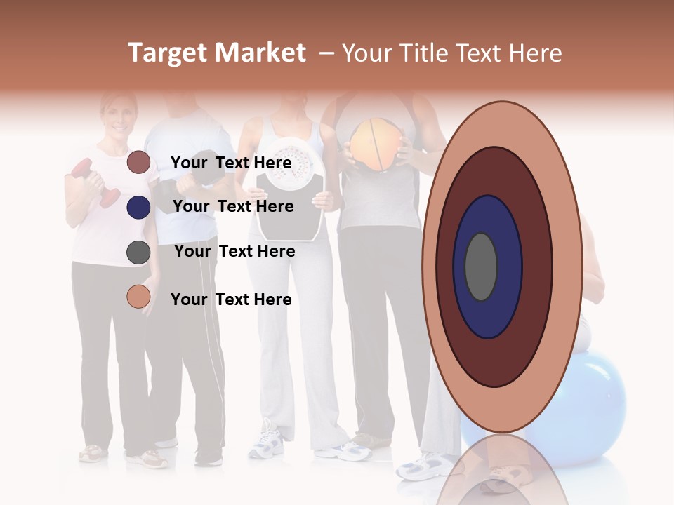 Sportive Shape Isolate PowerPoint Template