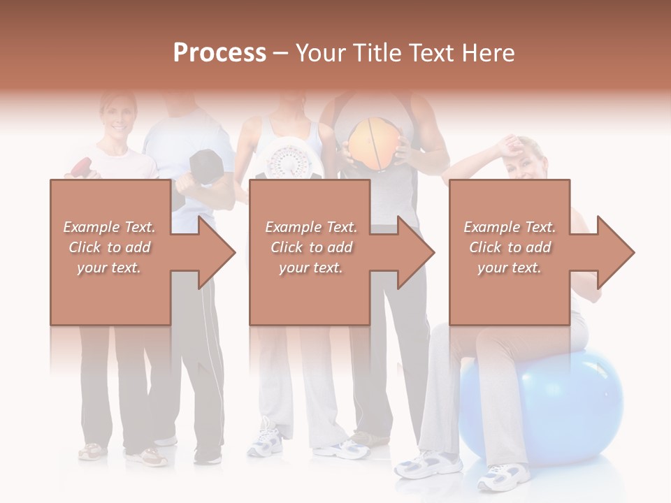 Sportive Shape Isolate PowerPoint Template