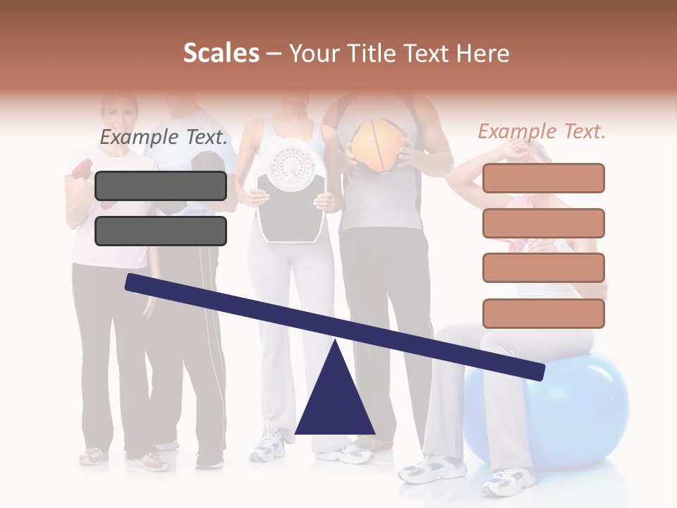Sportive Shape Isolate PowerPoint Template