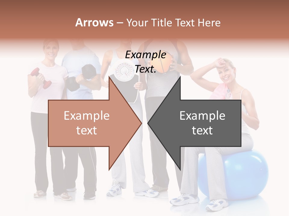 Sportive Shape Isolate PowerPoint Template