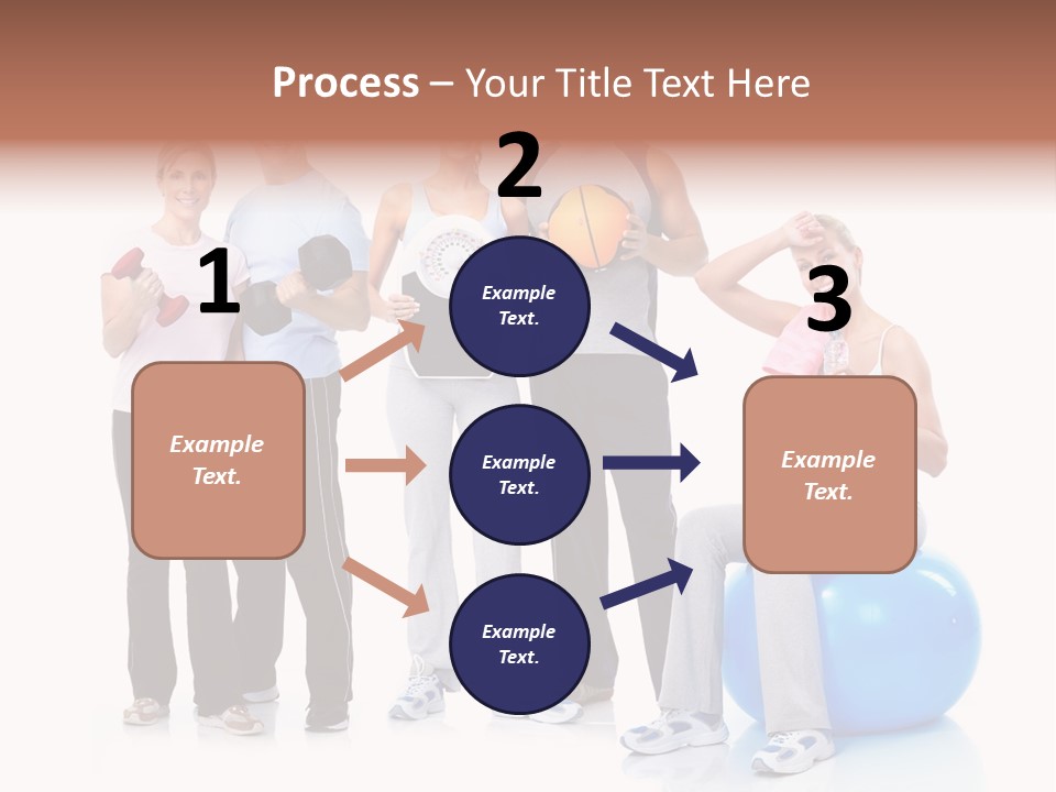 Sportive Shape Isolate PowerPoint Template