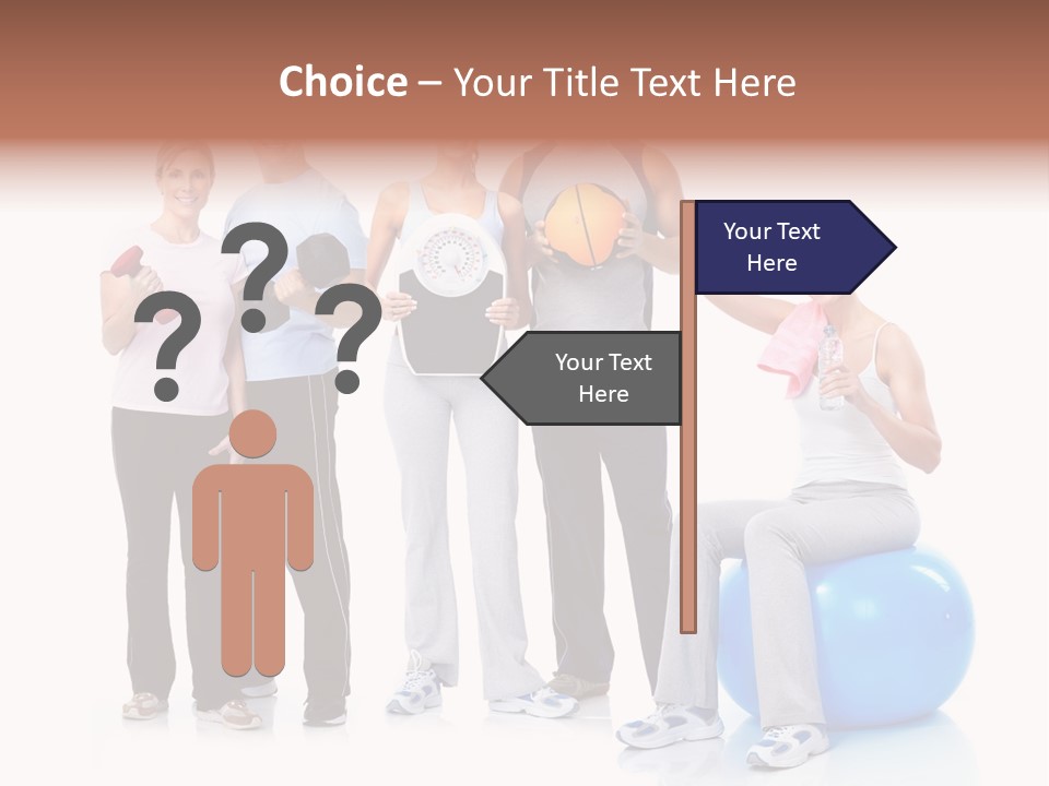 Sportive Shape Isolate PowerPoint Template