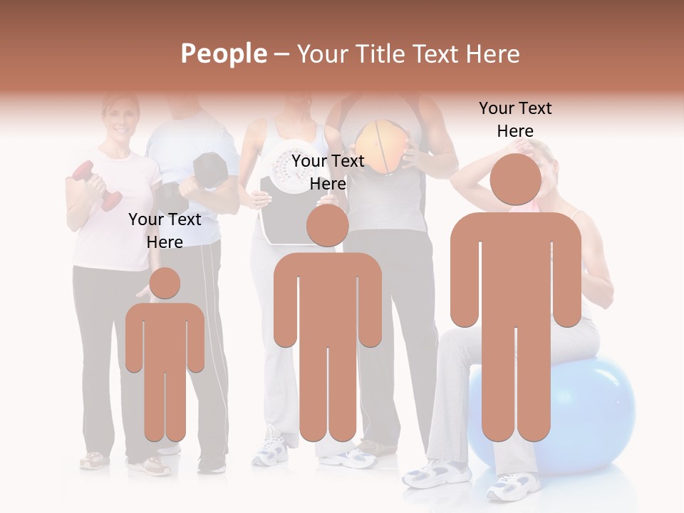 Sportive Shape Isolate PowerPoint Template