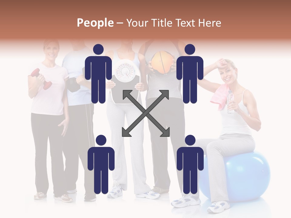 Sportive Shape Isolate PowerPoint Template