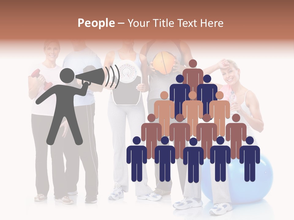 Sportive Shape Isolate PowerPoint Template