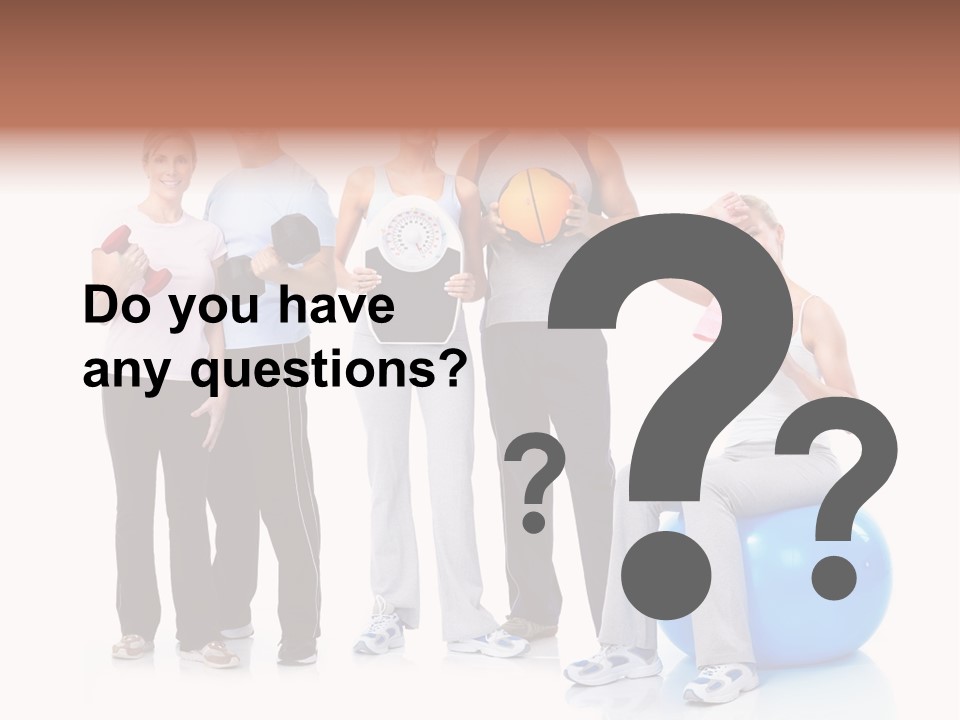 Sportive Shape Isolate PowerPoint Template