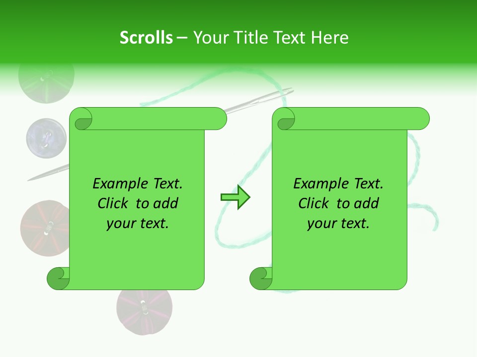 Purple Antique Cutout PowerPoint Template