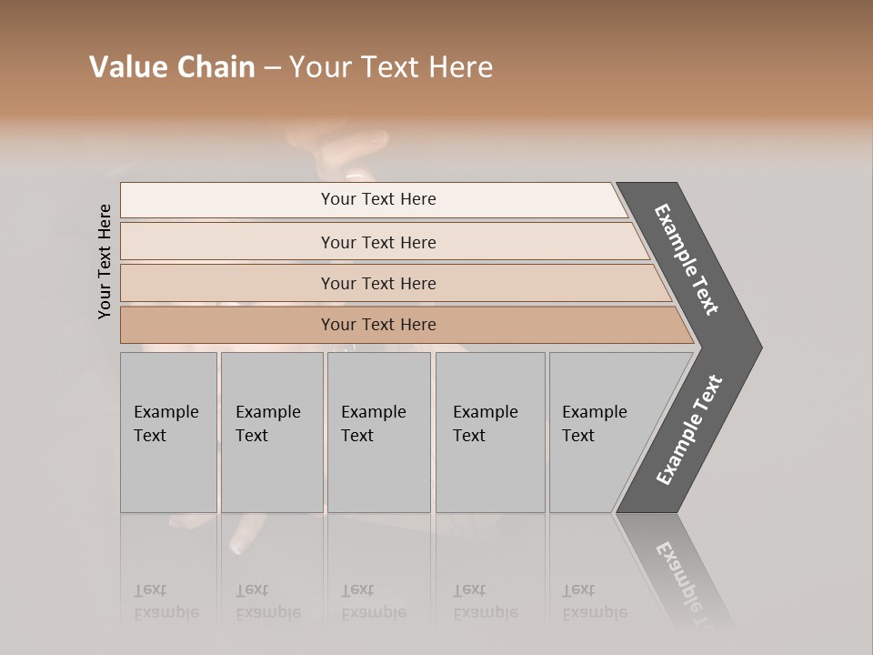 Girl Pretty Face PowerPoint Template