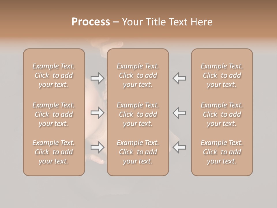 Girl Pretty Face PowerPoint Template