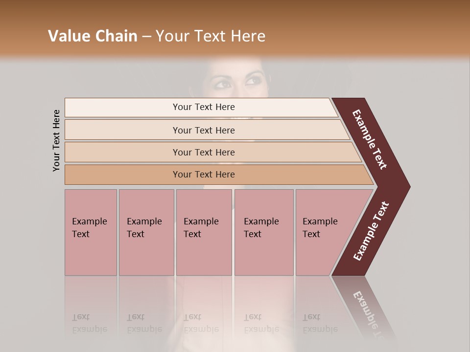 White Face Wrinkled PowerPoint Template