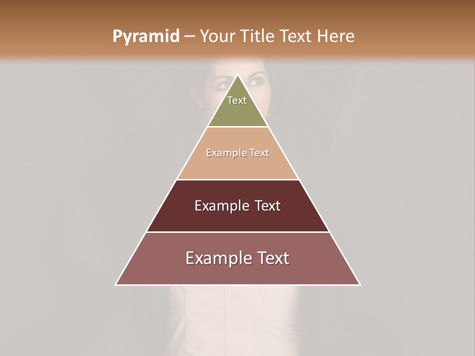 White Face Wrinkled PowerPoint Template