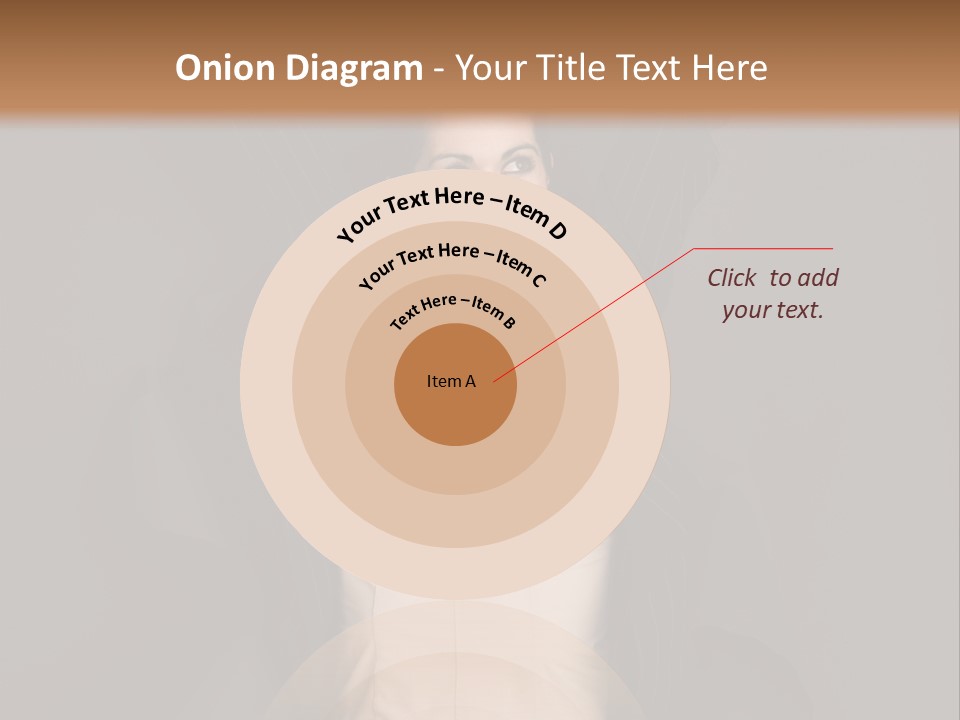 White Face Wrinkled PowerPoint Template