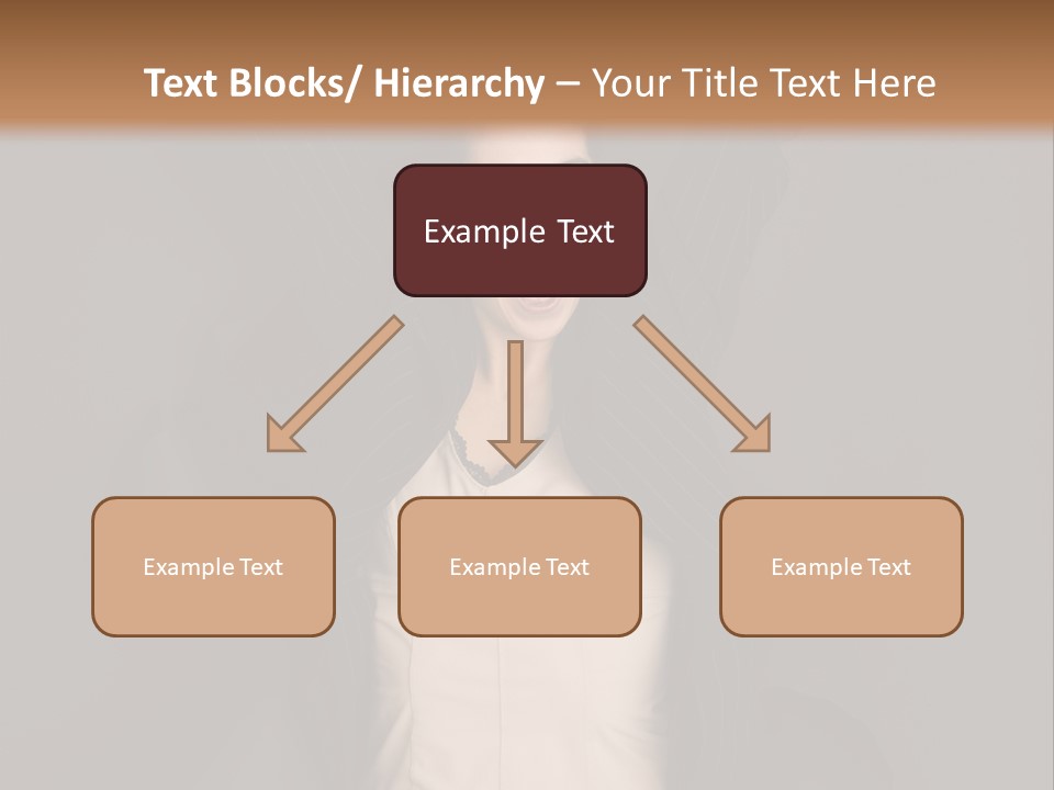White Face Wrinkled PowerPoint Template