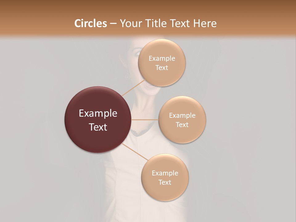 White Face Wrinkled PowerPoint Template