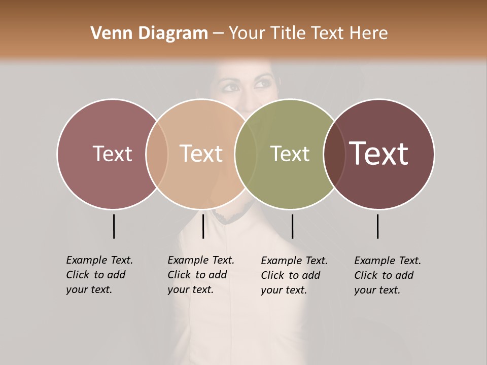 White Face Wrinkled PowerPoint Template