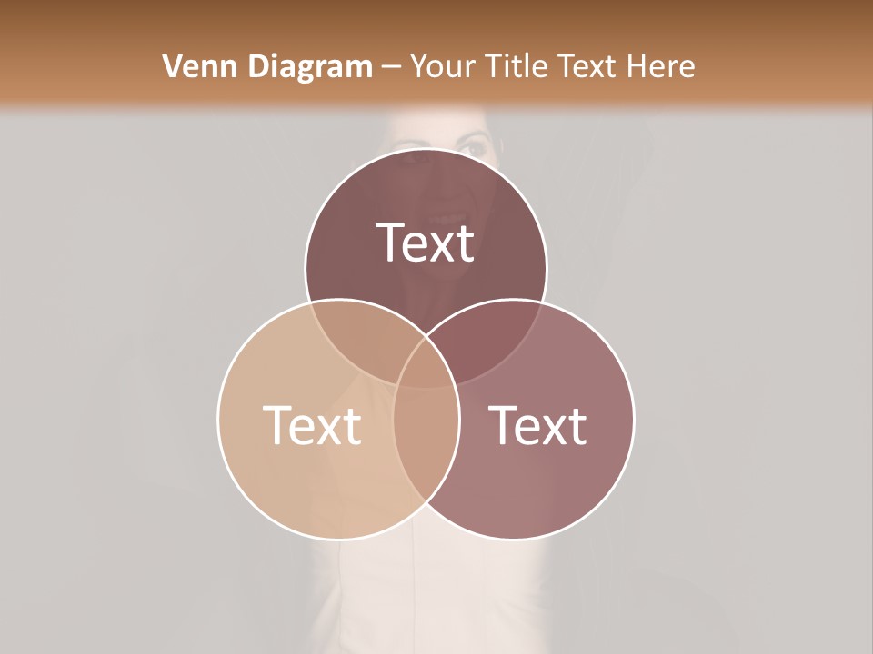 White Face Wrinkled PowerPoint Template