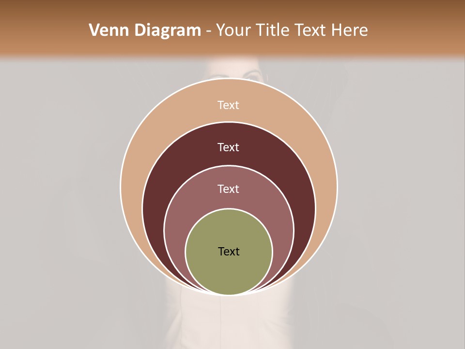 White Face Wrinkled PowerPoint Template