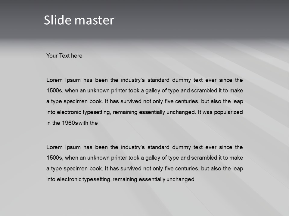 Geometrical Backdrop Industrial PowerPoint Template