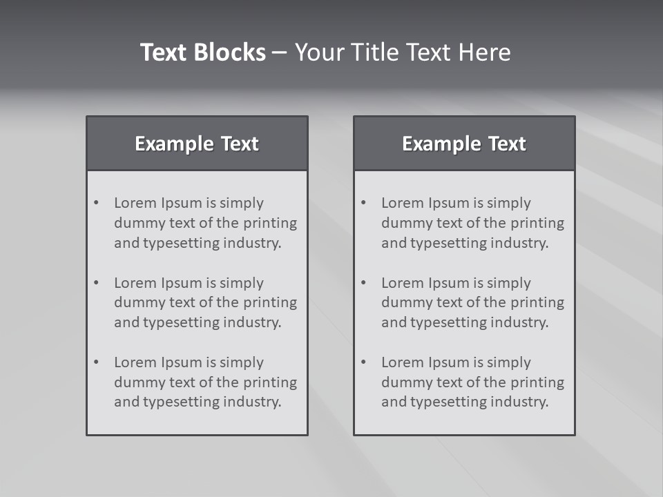 Geometrical Backdrop Industrial PowerPoint Template