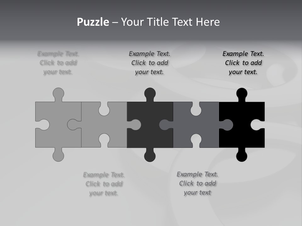 Built Illustration Bar PowerPoint Template