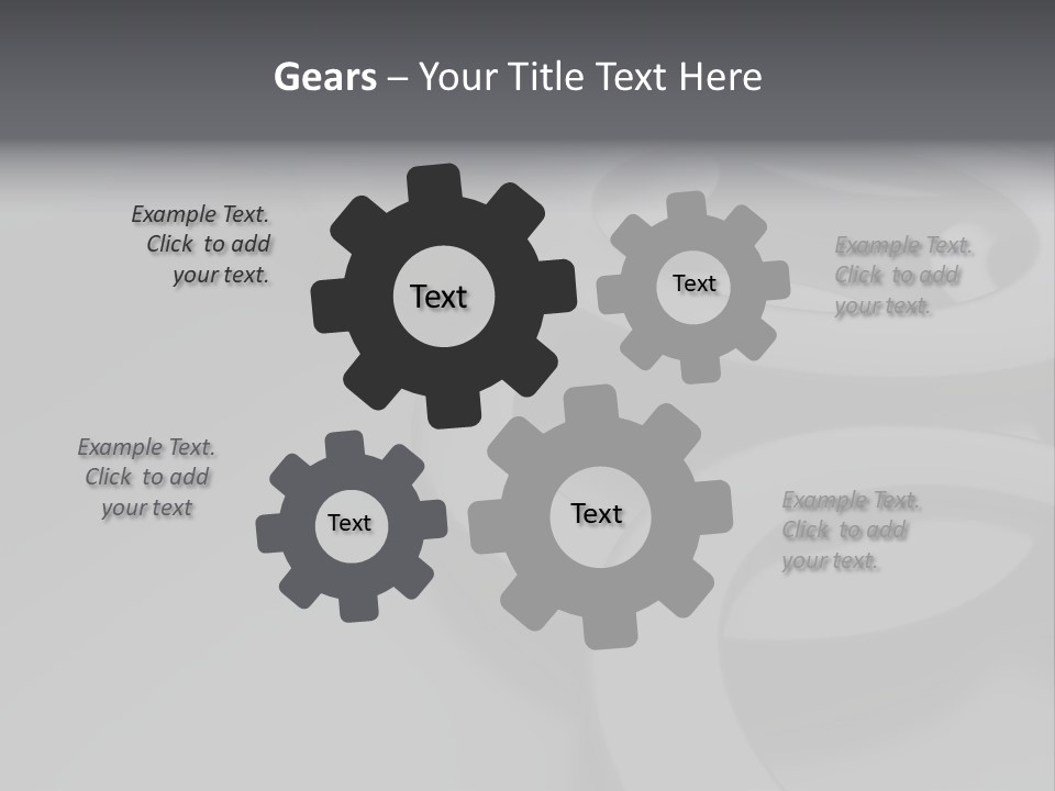 Built Illustration Bar PowerPoint Template