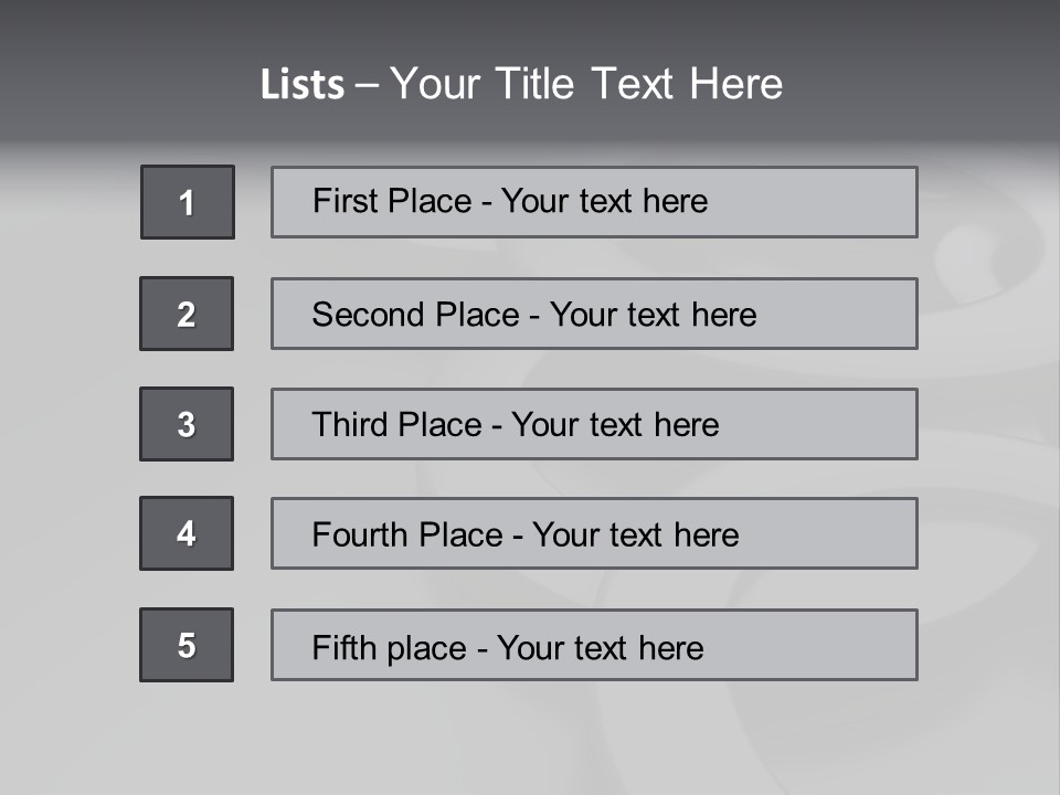 Built Illustration Bar PowerPoint Template
