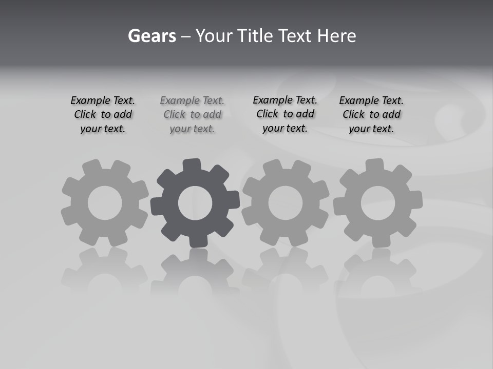 Built Illustration Bar PowerPoint Template