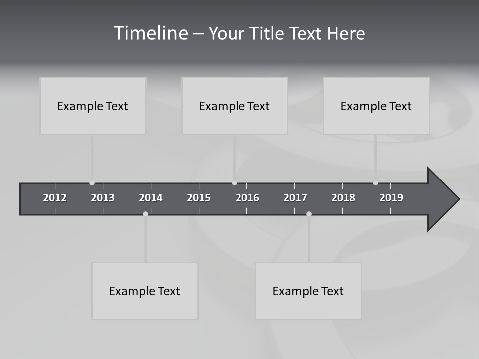 Built Illustration Bar PowerPoint Template