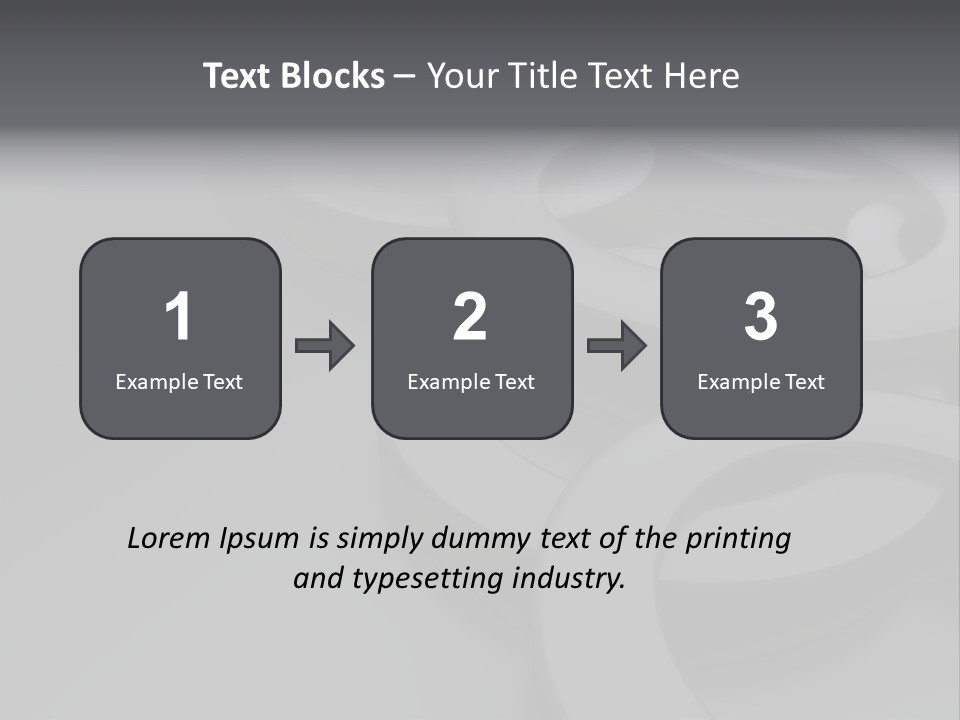 Built Illustration Bar PowerPoint Template