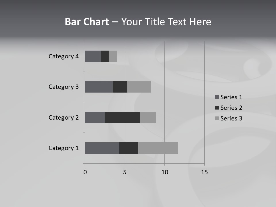 Built Illustration Bar PowerPoint Template