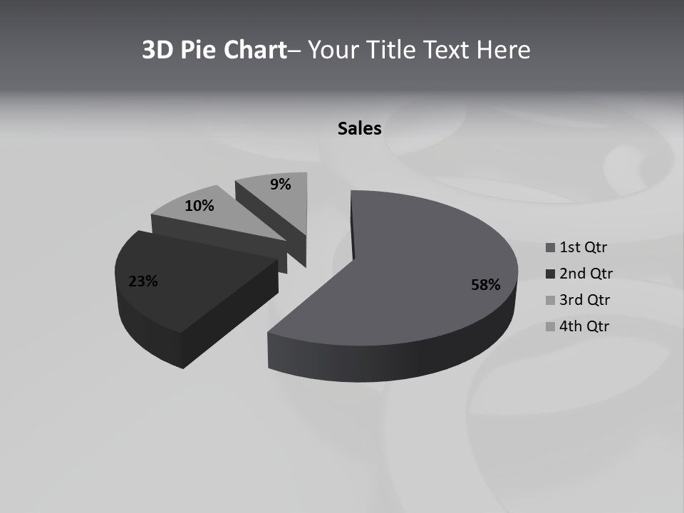 Built Illustration Bar PowerPoint Template