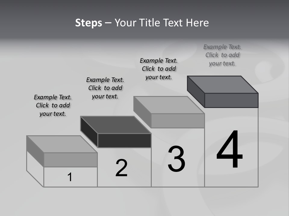 Built Illustration Bar PowerPoint Template