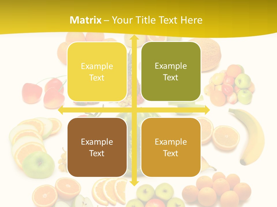 Background Eat Isolated PowerPoint Template