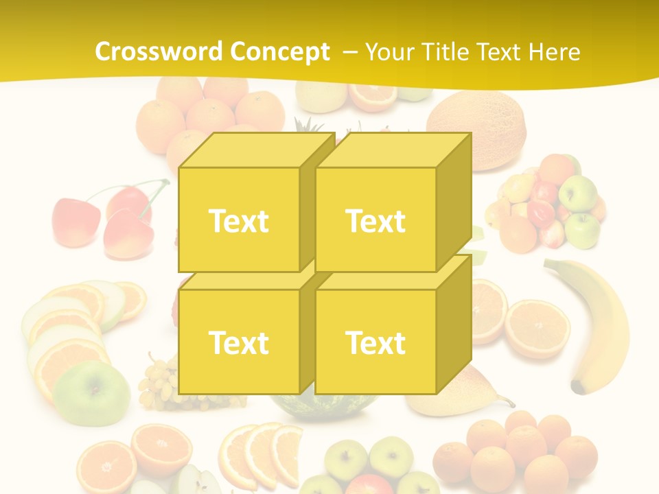 Background Eat Isolated PowerPoint Template
