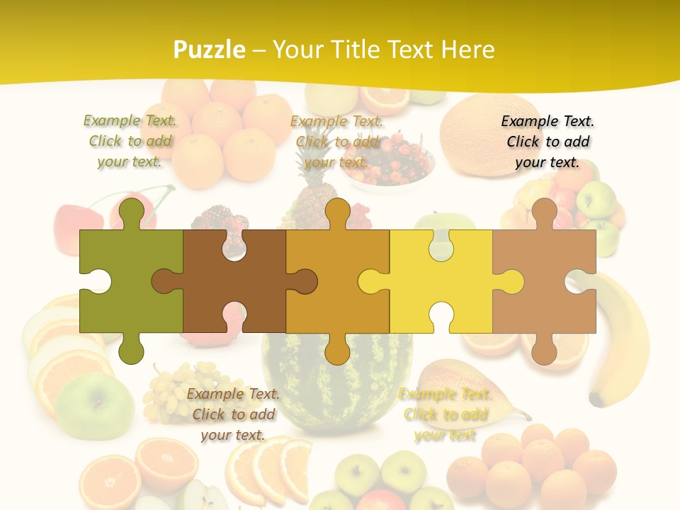 Background Eat Isolated PowerPoint Template