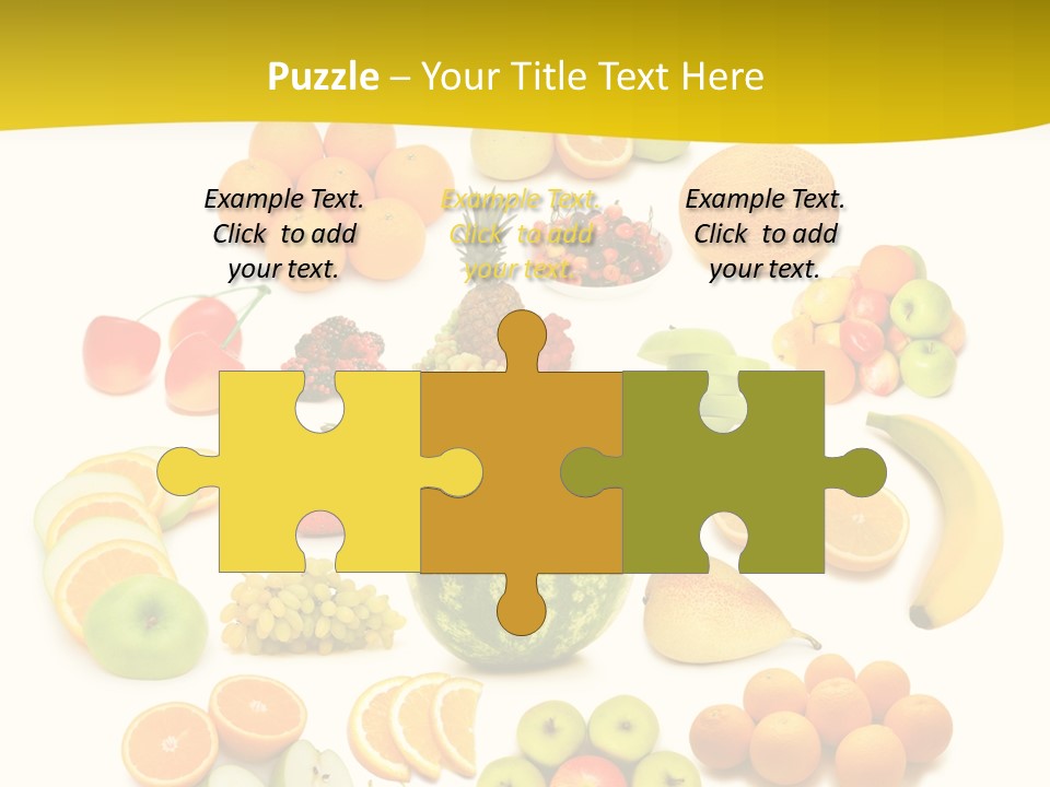 Background Eat Isolated PowerPoint Template