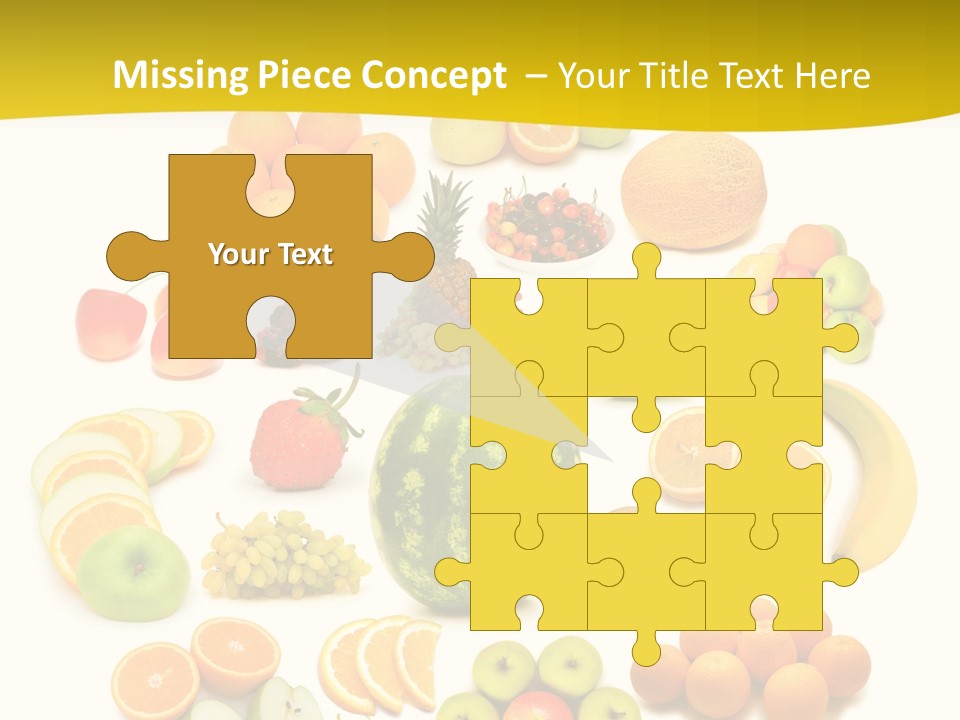 Background Eat Isolated PowerPoint Template