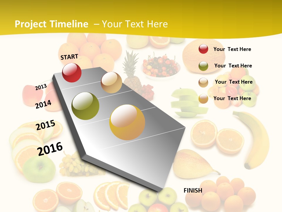 Background Eat Isolated PowerPoint Template