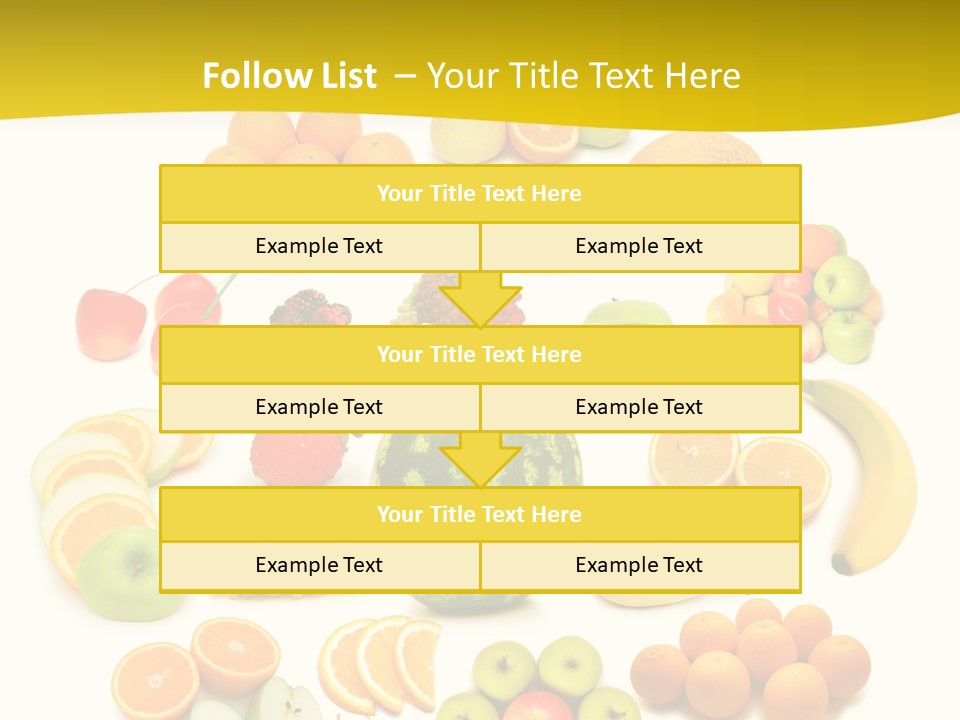 Background Eat Isolated PowerPoint Template