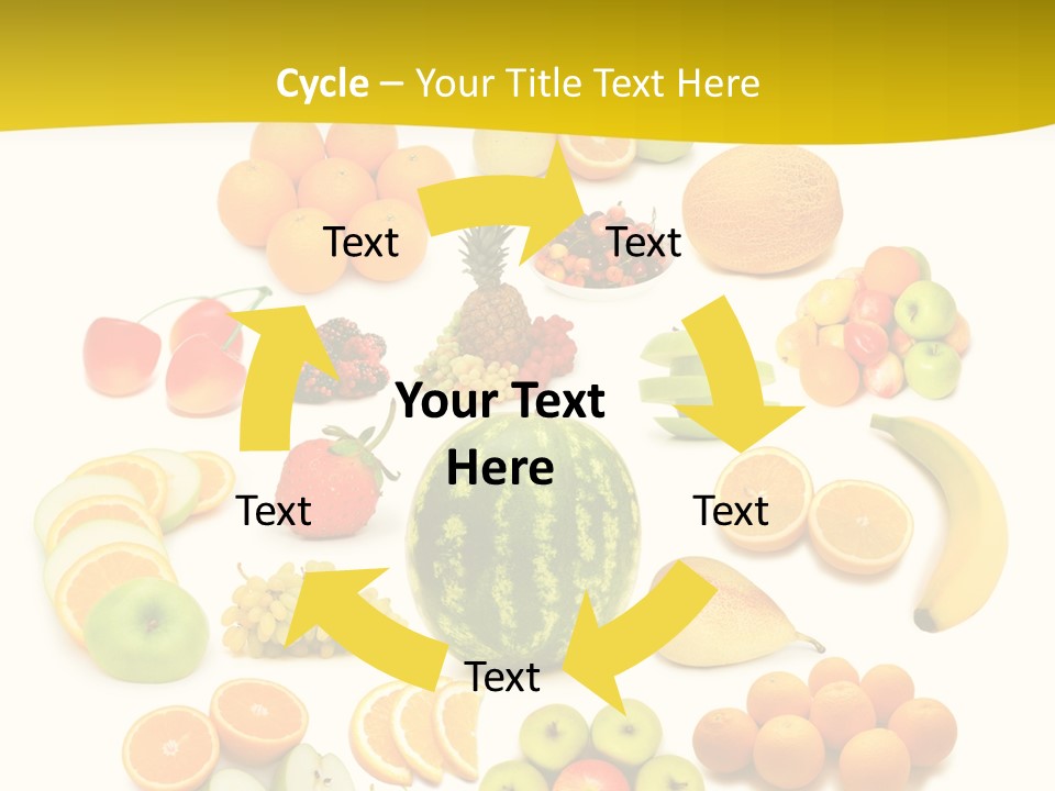 Background Eat Isolated PowerPoint Template