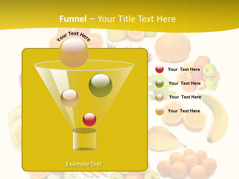 Background Eat Isolated PowerPoint Template