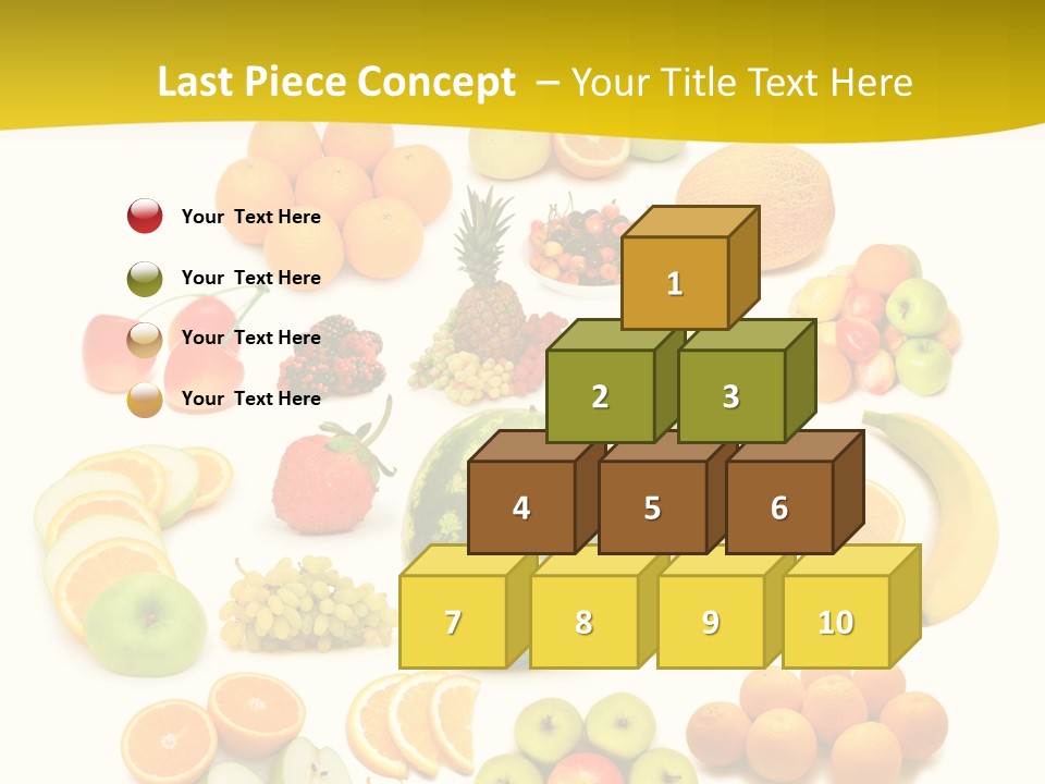 Background Eat Isolated PowerPoint Template