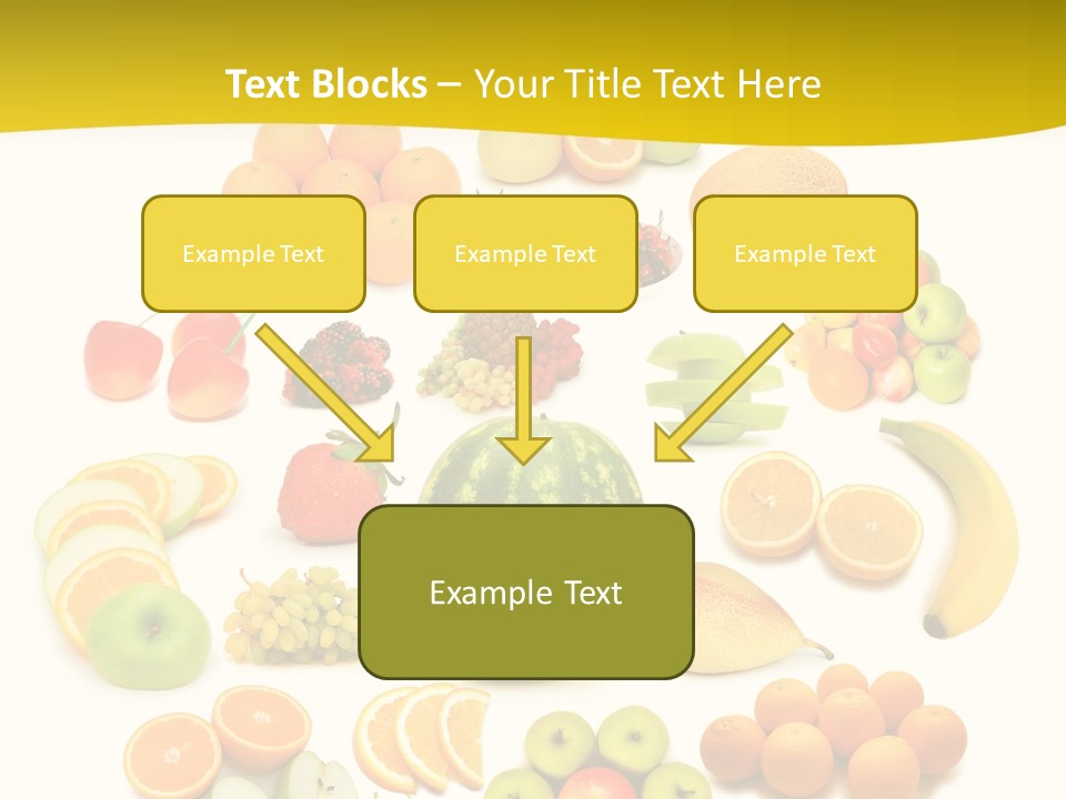 Background Eat Isolated PowerPoint Template