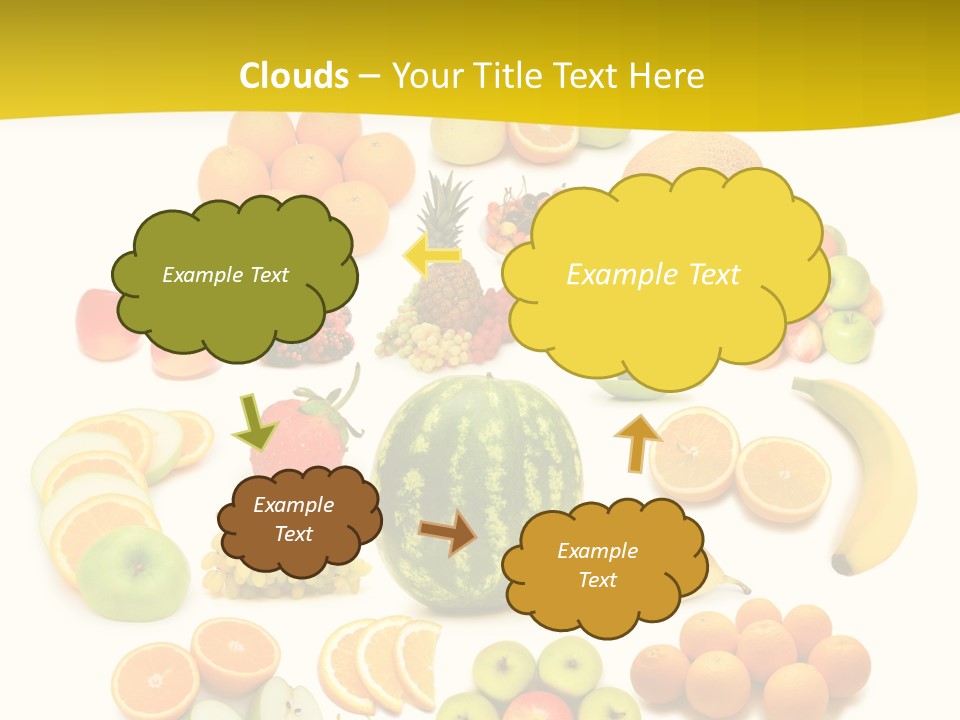 Background Eat Isolated PowerPoint Template