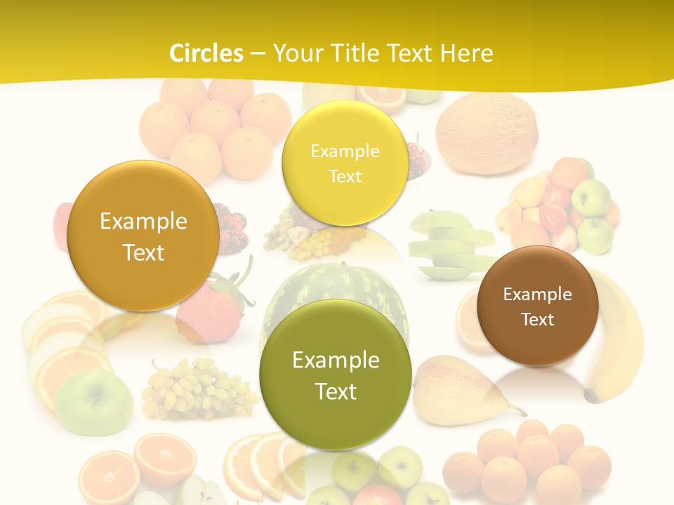 Background Eat Isolated PowerPoint Template