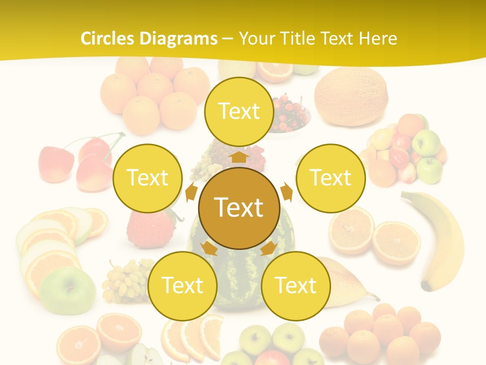 Background Eat Isolated PowerPoint Template